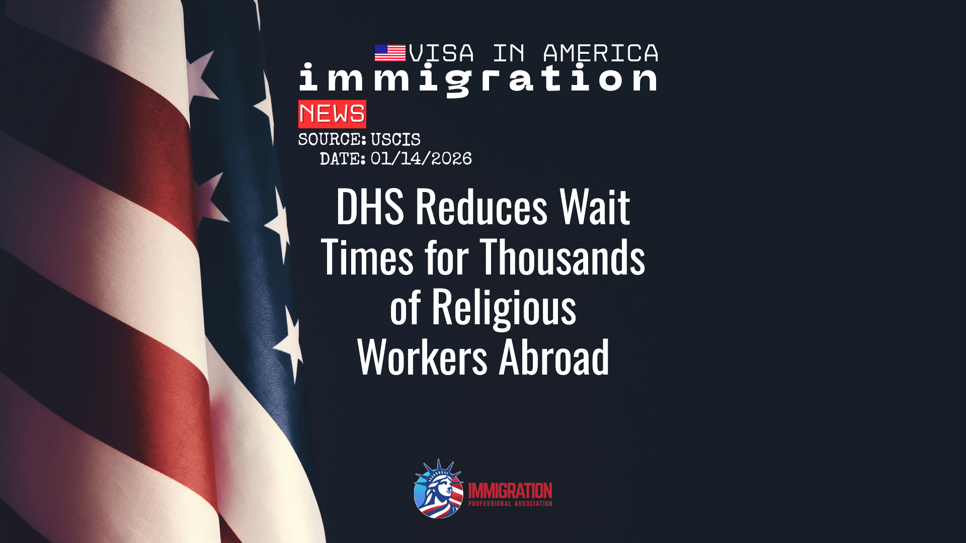 Reduced Wait Times for R-1 Religious Workers
